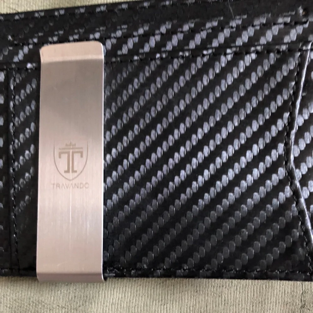 Travando Black Wallet Box